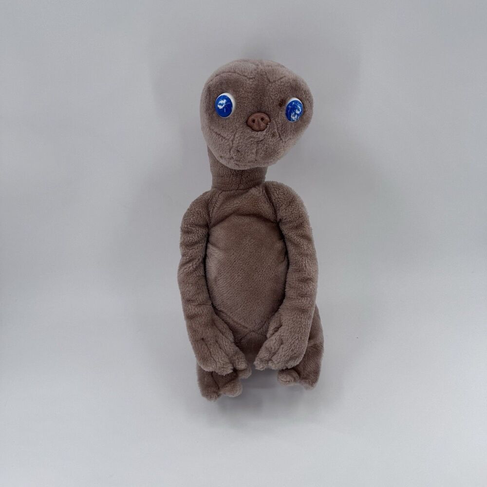 Vintage 1982 SHOWTIME Kamar 16" E.T. Extra Terrestrial Plush Stuffed Animal Doll